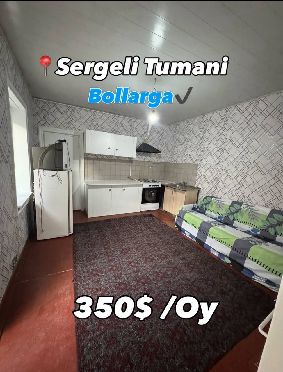 1 xonali kvartira sergelida