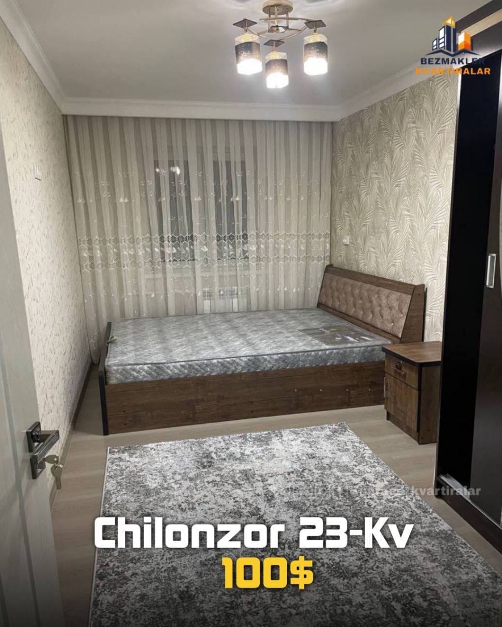 2 xonali kvartira chilonzorda